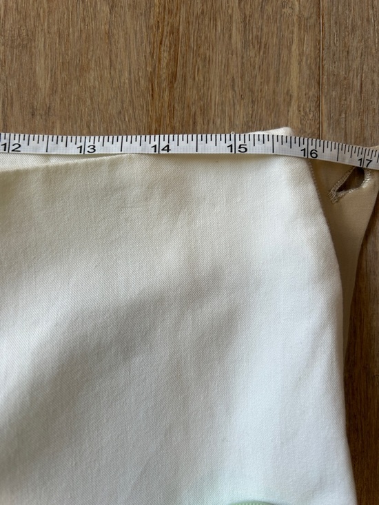 Brunello Cucinelli stretch-cotton white capri trousers size US 10 made in Italy - Picture 12 of 16